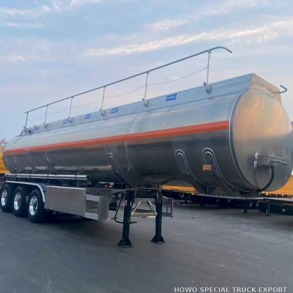 Semi-remorque citerne aluminium 3 essieux 50 000 L 3 AXLE ALUMINUM TANKER 50000L — photo 2 sur 6