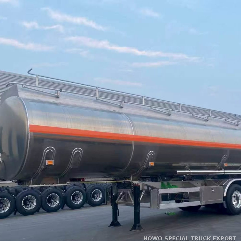 Semi-remorque citerne aluminium 3 essieux 50 000 L 3 AXLE ALUMINUM TANKER 50000L — photo 5 sur 6