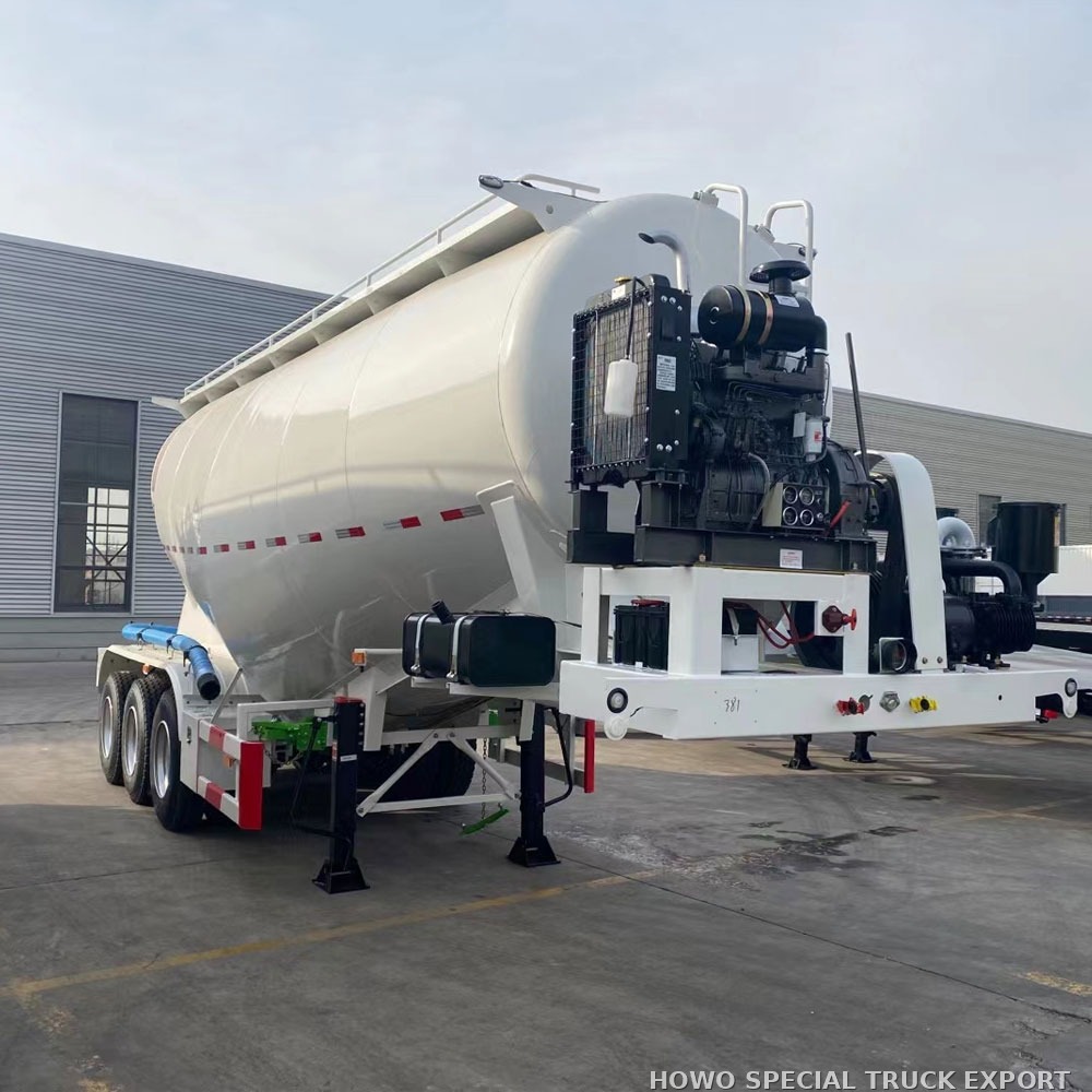 Semi-remorque citerne à ciment 3 essieux 45 t 3 AXLE BULKER CEMENT 45TON — photo 2 sur 6