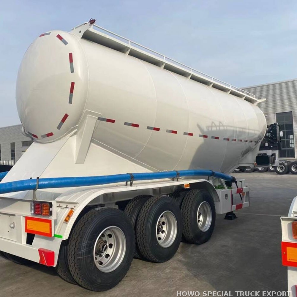 Semi-remorque citerne à ciment 3 essieux 45 t 3 AXLE BULKER CEMENT 45TON — photo 4 sur 6
