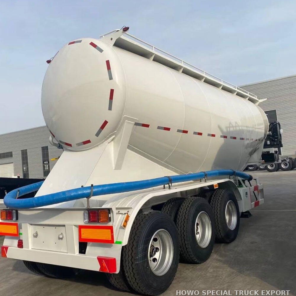 Semi-remorque citerne à ciment 3 essieux 45 t 3 AXLE BULKER CEMENT 45TON — photo 5 sur 6