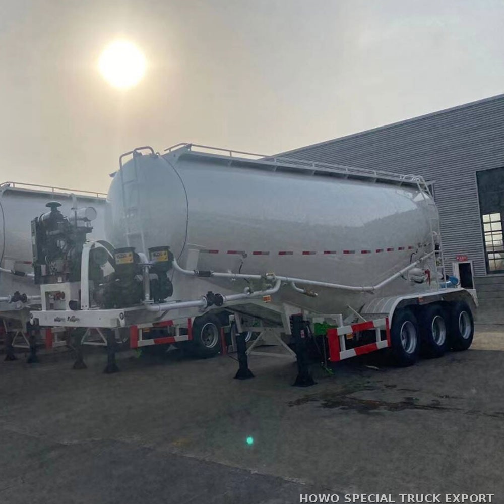 Semi-remorque citerne à ciment 3 essieux 45 t 3 AXLE BULKER CEMENT 45TON — photo 6 sur 6