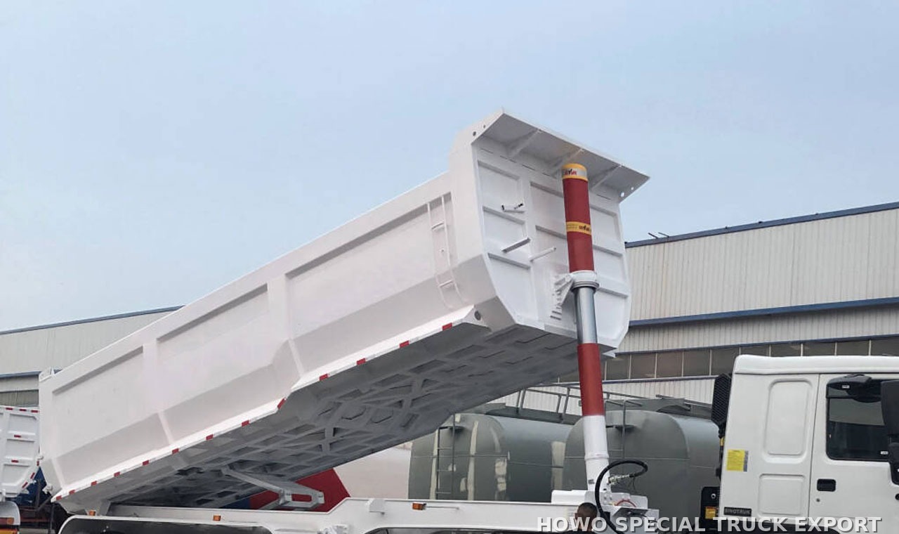 Semi-remorque benne 4 essieux 40 m³ 80 t 4 AXLE DUMP TRAILER 40CBM 80TON — photo de détail 4 sur 4