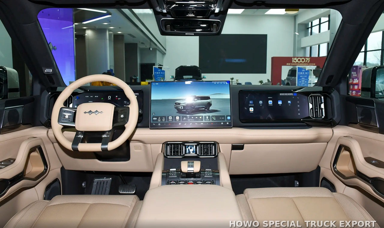 BYD Leopard 8 hybride rechargeable BYD LEOPARD 8 PLUG IN HYBRID — photo de détail 1 sur 4