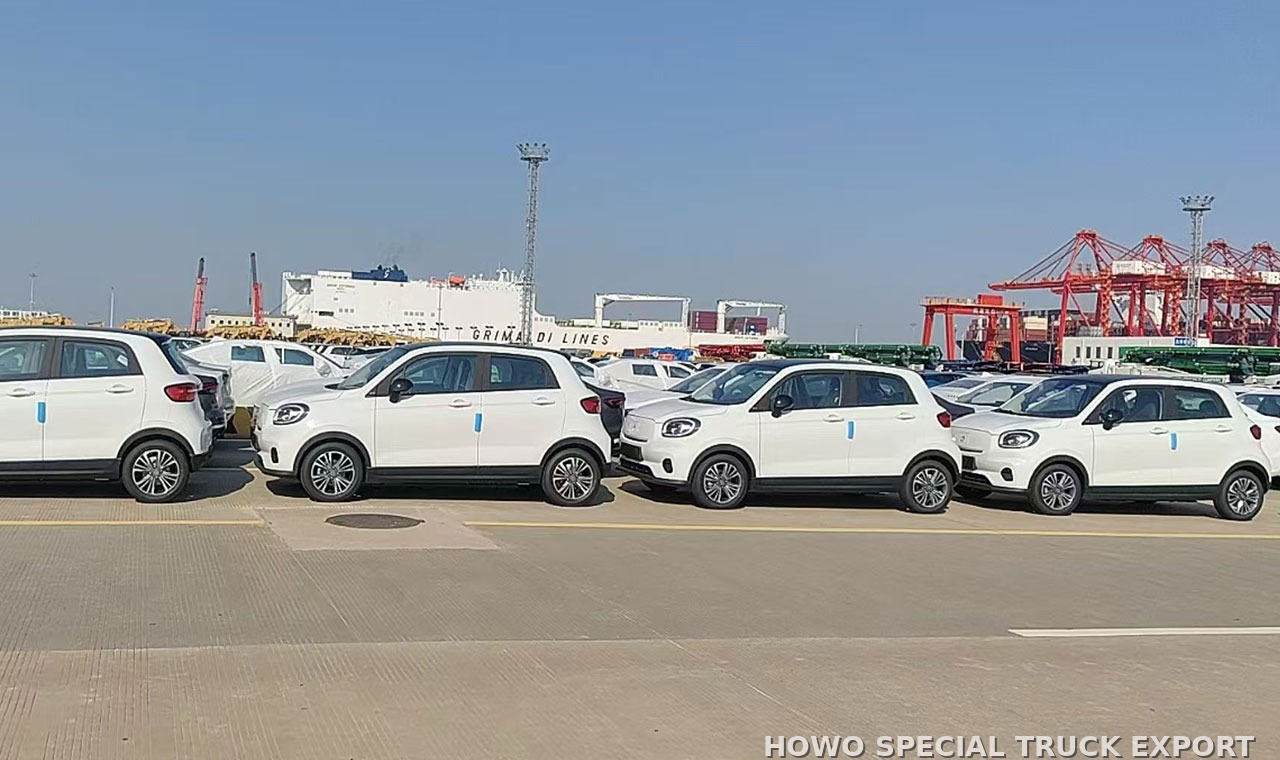 Changan Hunter pick-up hybride CHANGAN HUNTER HYBRID PICKUP — traitement anticorrosion par cire et préparation pour l’expédition maritime en RORO
