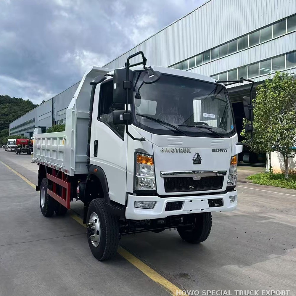 Mini camion-benne HOWO 4x2 5 tonnes HOWO 4X2 MINI DUMP TRUCK 5TON — photo 2 sur 6