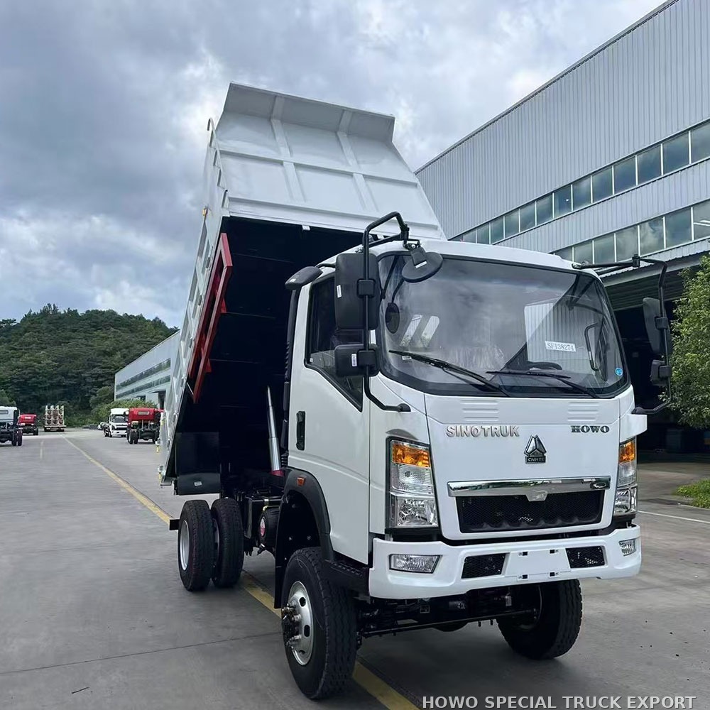 Mini camion-benne HOWO 4x2 5 tonnes HOWO 4X2 MINI DUMP TRUCK 5TON — photo 4 sur 6