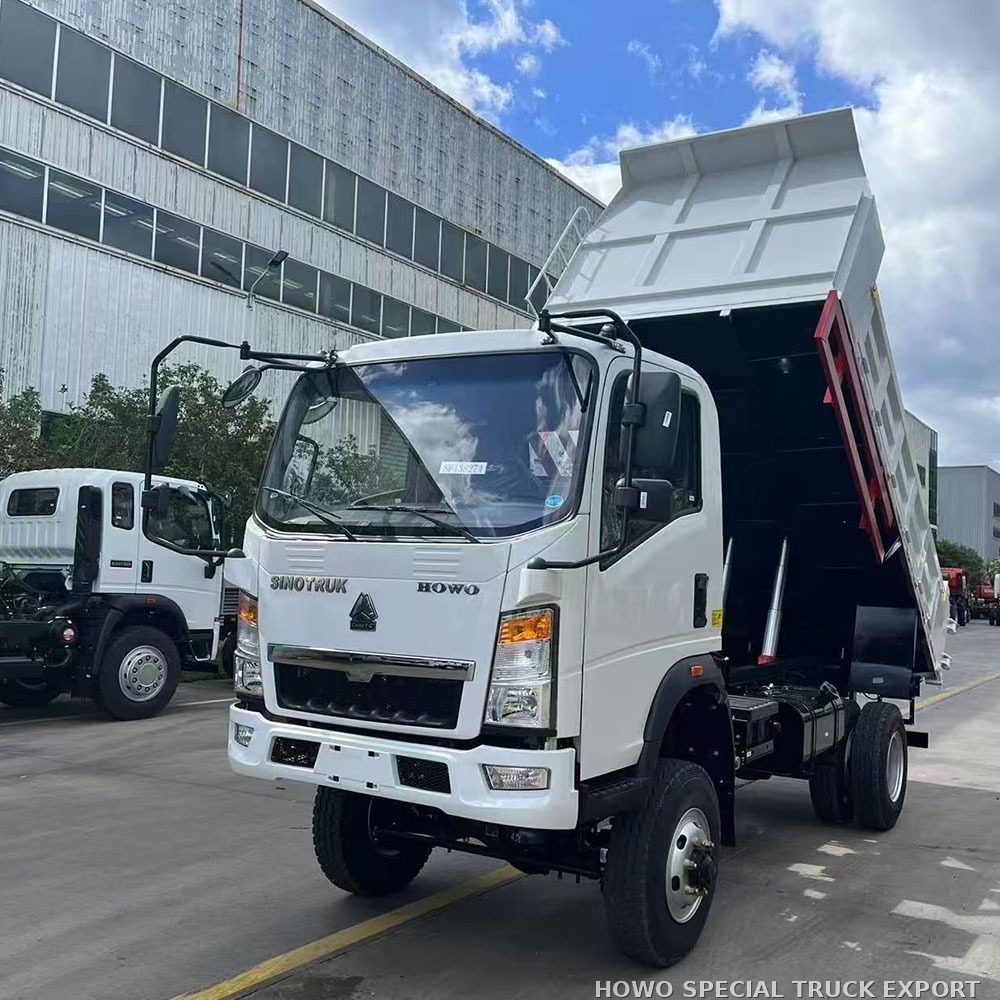 Mini camion-benne HOWO 4x2 5 tonnes HOWO 4X2 MINI DUMP TRUCK 5TON — photo 5 sur 6