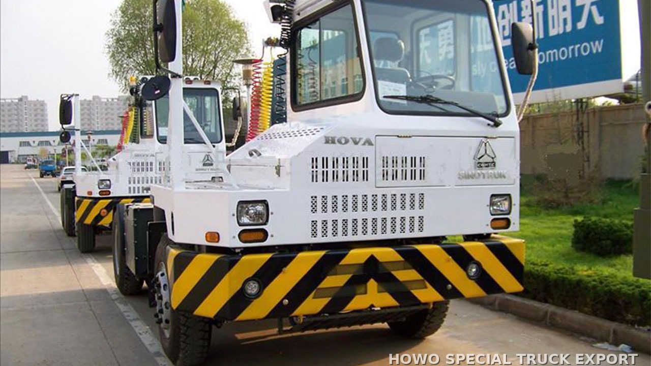 Tracteur de terminal portuaire HOWO 4x2 HOWO 4X2 PORT TERMINAL TRUCK — photo de détail 1 sur 4