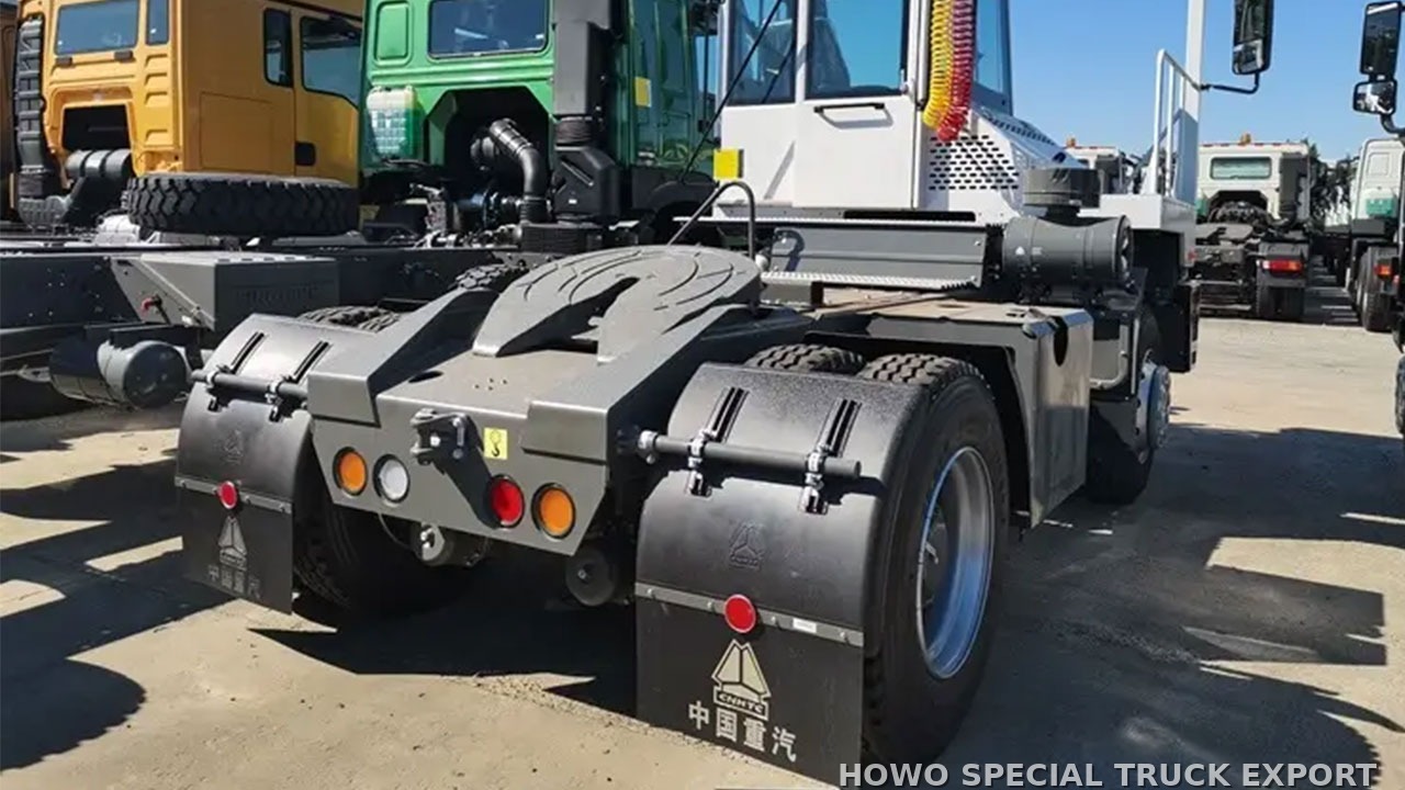 Tracteur de terminal portuaire HOWO 4x2 HOWO 4X2 PORT TERMINAL TRUCK — photo de détail 2 sur 4