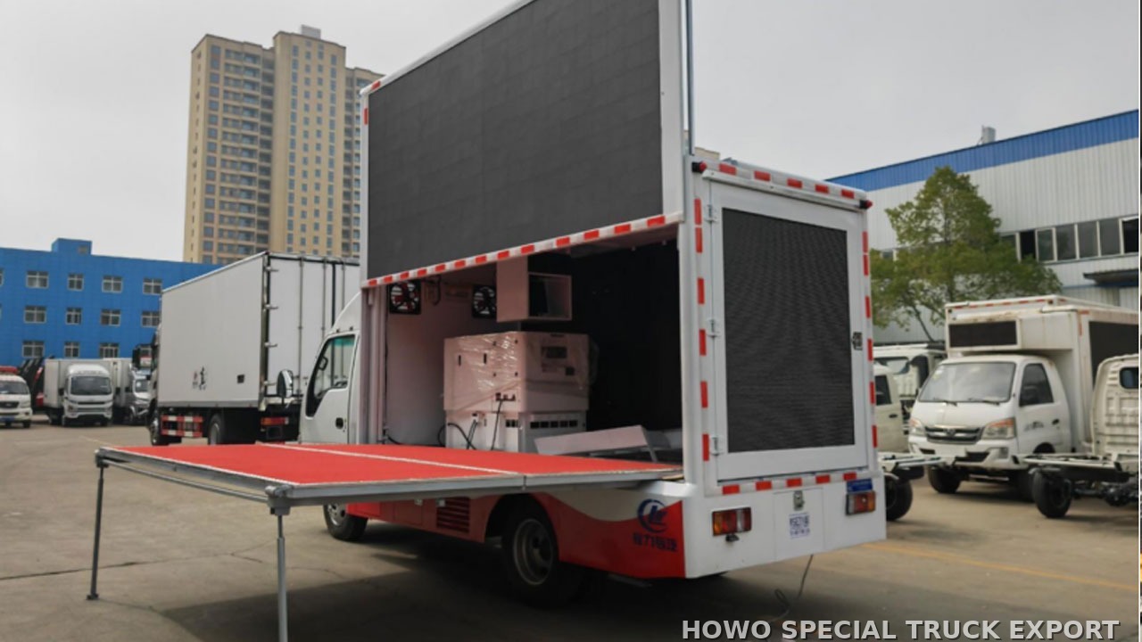 Camion publicitaire / roadshow HOWO 4x2 HOWO 4X2 ROADSHOW ADVERTISEMENT TRUCK — photo de détail 4 sur 4