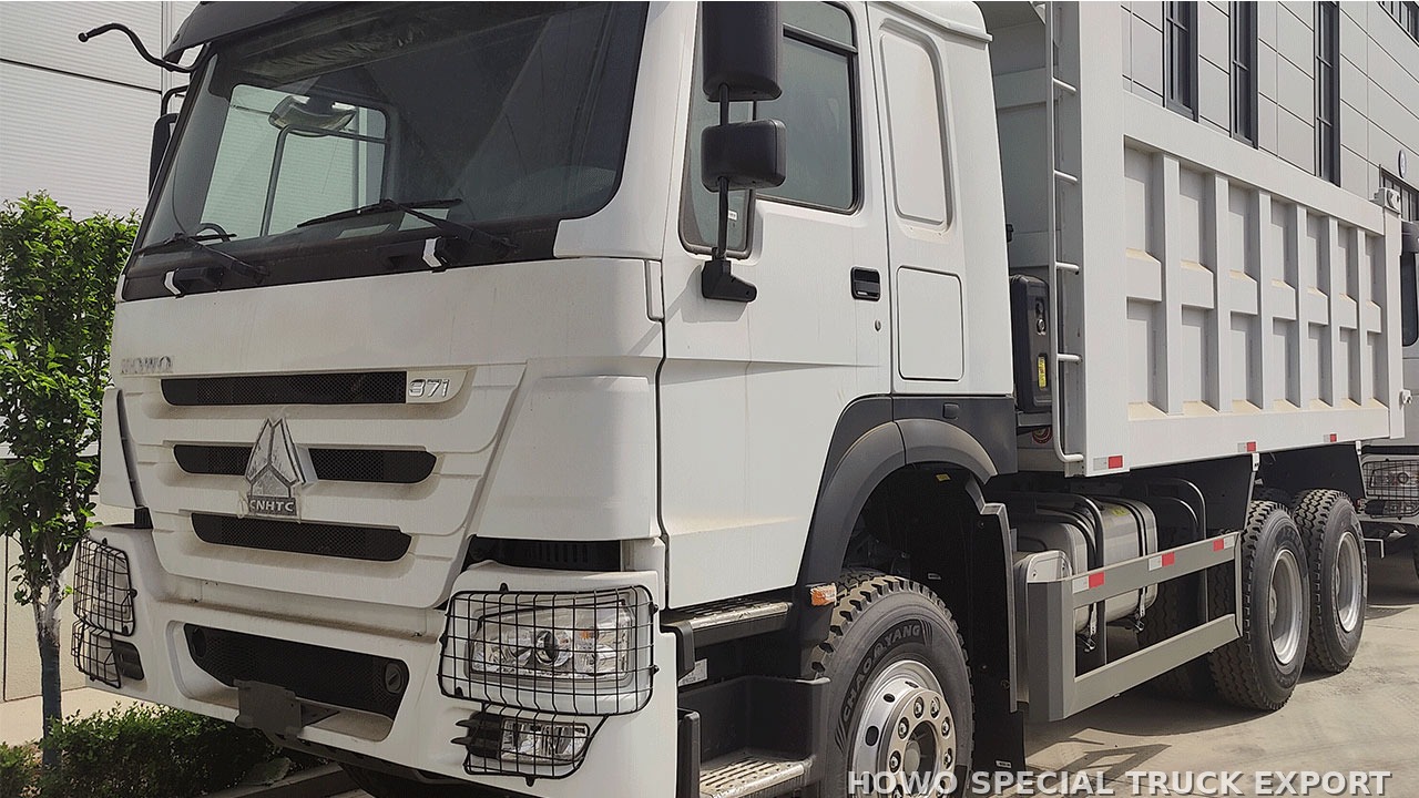 Camion-benne HOWO 6x4 371 ch HOWO 6X4 DUMP TRUCK 371HP — photo de détail 1 sur 4