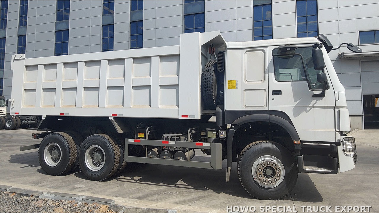 Camion-benne HOWO 6x4 371 ch HOWO 6X4 DUMP TRUCK 371HP — photo de détail 2 sur 4