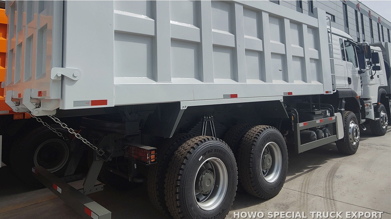 Camion-benne HOWO 6x4 371 ch HOWO 6X4 DUMP TRUCK 371HP — photo de détail 4 sur 4