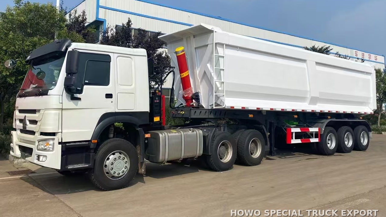 Tracteur routier HOWO 6x4 371 ch HOWO 6X4 TRACTOR TRUCK 371HP — photo de détail 1 sur 4