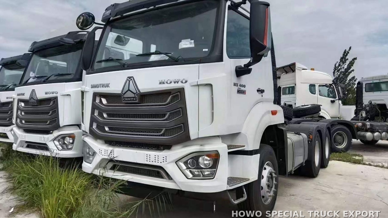 Tracteur routier HOWO NX 6x4 400 ch (10 roues) HOWO NX 6X4 10WHEELS 400HP TRUCK HEAD — photo de détail 2 sur 4