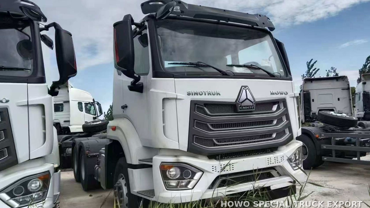 Tracteur routier HOWO NX 6x4 400 ch (10 roues) HOWO NX 6X4 10WHEELS 400HP TRUCK HEAD — photo de détail 4 sur 4