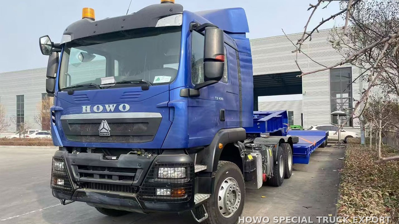 Tracteur routier HOWO TX 6x4 430 ch (10 roues) HOWO TX 6X4 10WHEELS 430HP PRIMER MOVER — photo de détail 1 sur 4