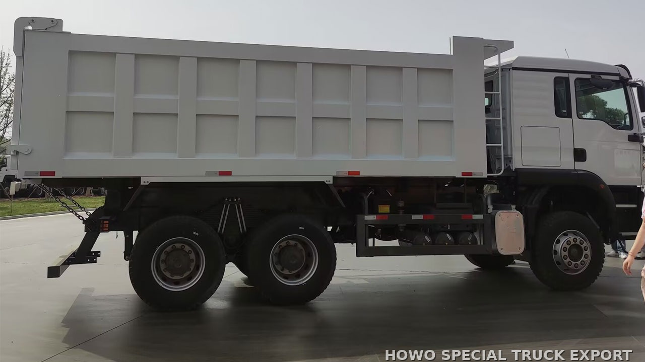Camion-benne HOWO TX 6x4 371 ch HOWO TX 6X4 DUMP TRUCK 371HP — photo de détail 1 sur 4