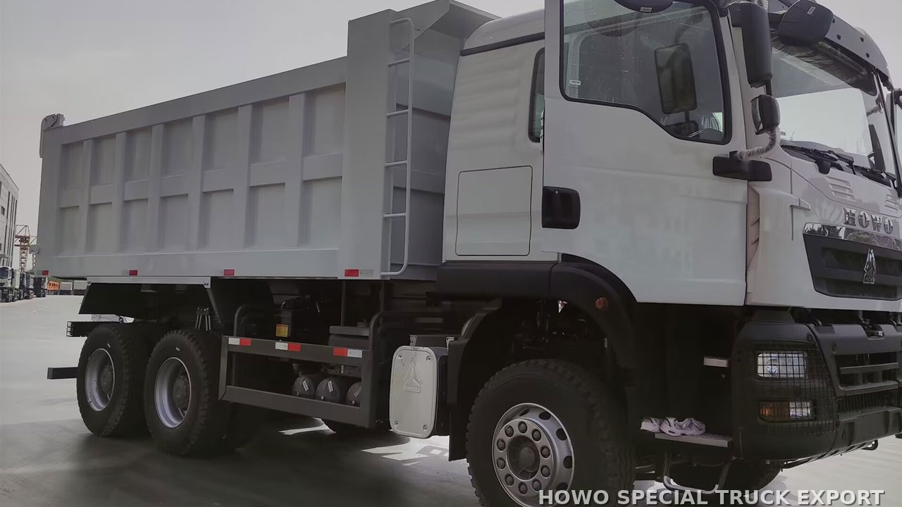 Camion-benne HOWO TX 6x4 371 ch HOWO TX 6X4 DUMP TRUCK 371HP — photo de détail 2 sur 4