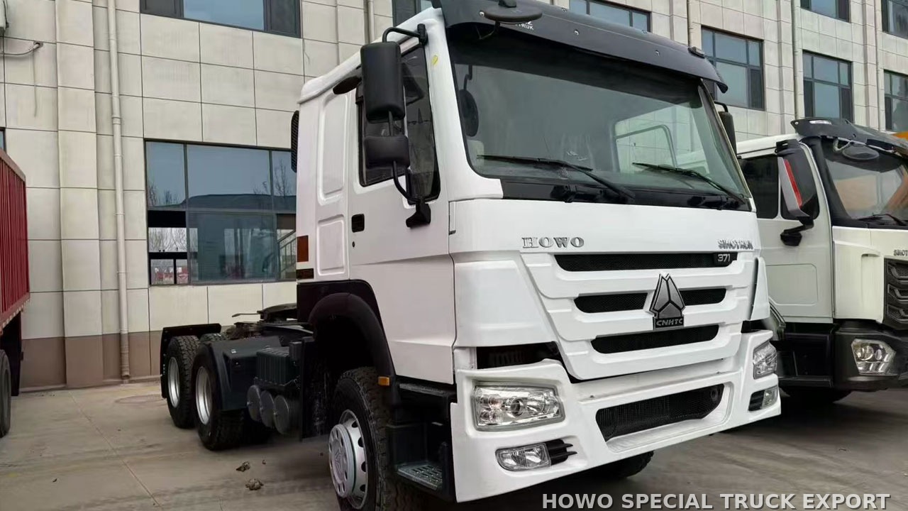 Tracteur routier HOWO 6x4 d’occasion reconditionné REFURBISHED USED HOWO 6X4 TRACTOR TRUCK — photo de détail 1 sur 4