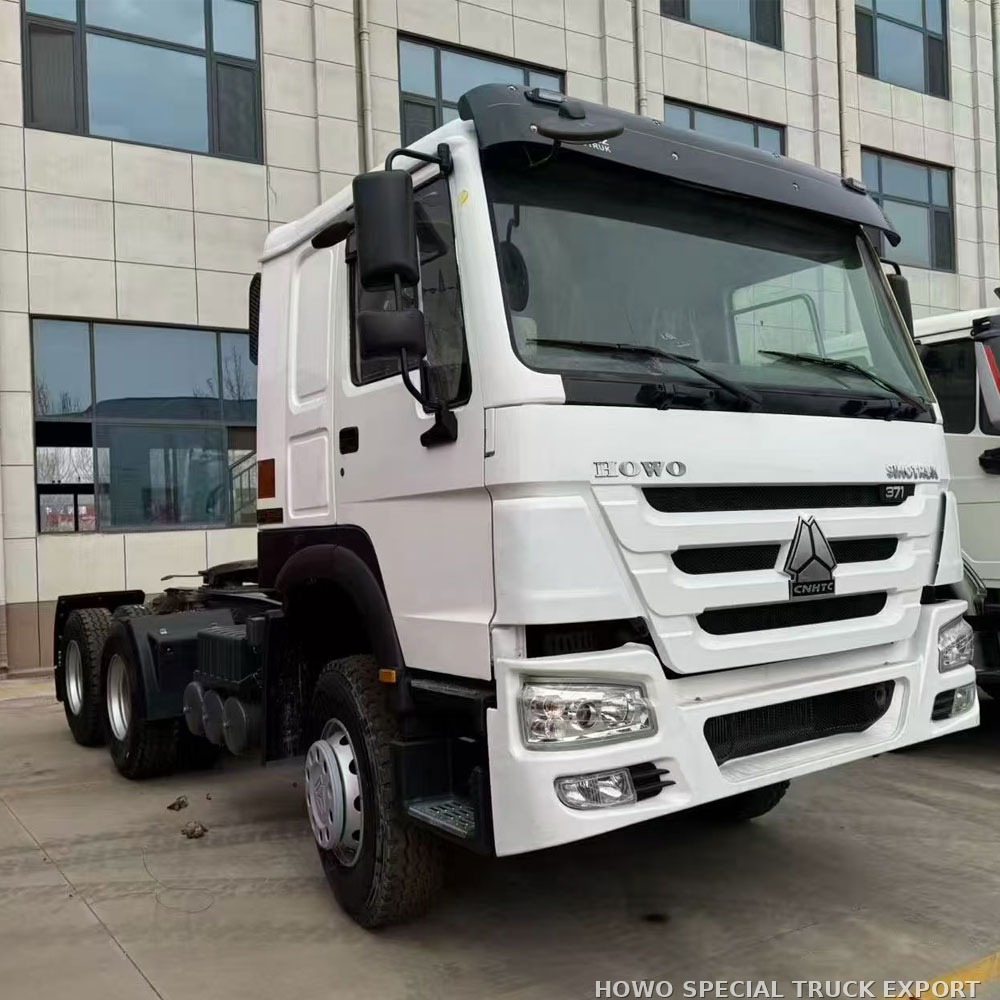 Tracteur routier HOWO 6x4 d’occasion reconditionné REFURBISHED USED HOWO 6X4 TRACTOR TRUCK — photo 2 sur 6