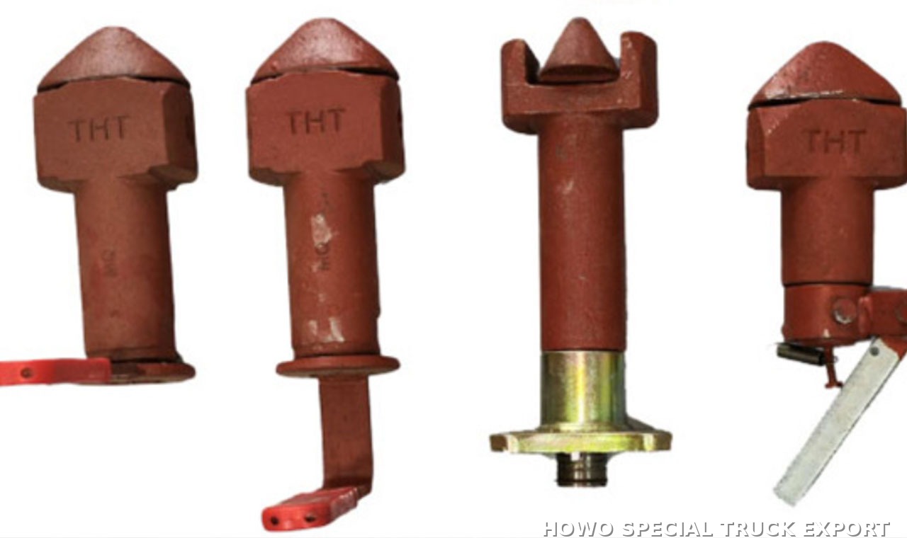 Twist-lock / verrou conteneur pour semi-remorque plateau CONTAINER TWIST LOCK FOR FLATBED TRAILER — photo de détail 1 sur 4