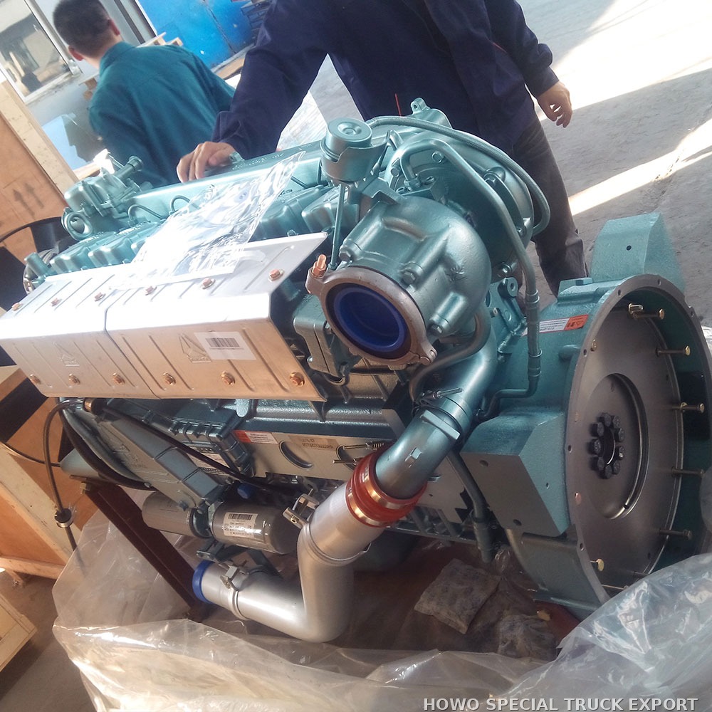 Moteur diesel HOWO WD615.47 371 ch HOWO WD61547 DIESEL ENGINE 371HP — photo 5 sur 6