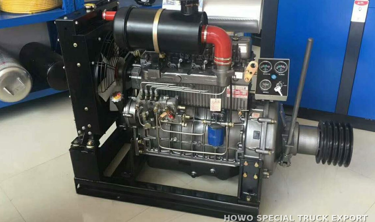 Moteur diesel Weichai 4102 pour citerne à ciment WEICHAI 4102 DIESEL ENGINE FOR BUNKER — photo de détail 2 sur 4