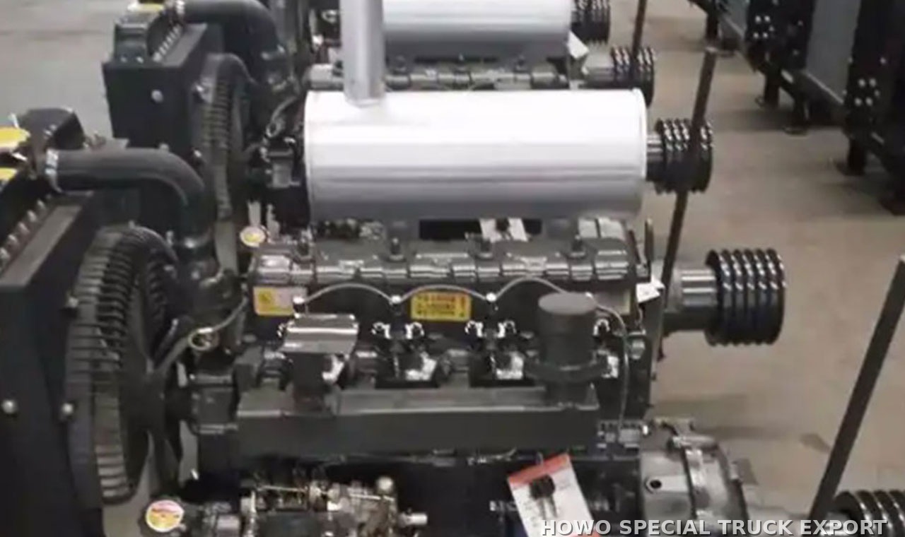 Moteur diesel Weichai 4102 pour citerne à ciment WEICHAI 4102 DIESEL ENGINE FOR BUNKER — photo de détail 3 sur 4