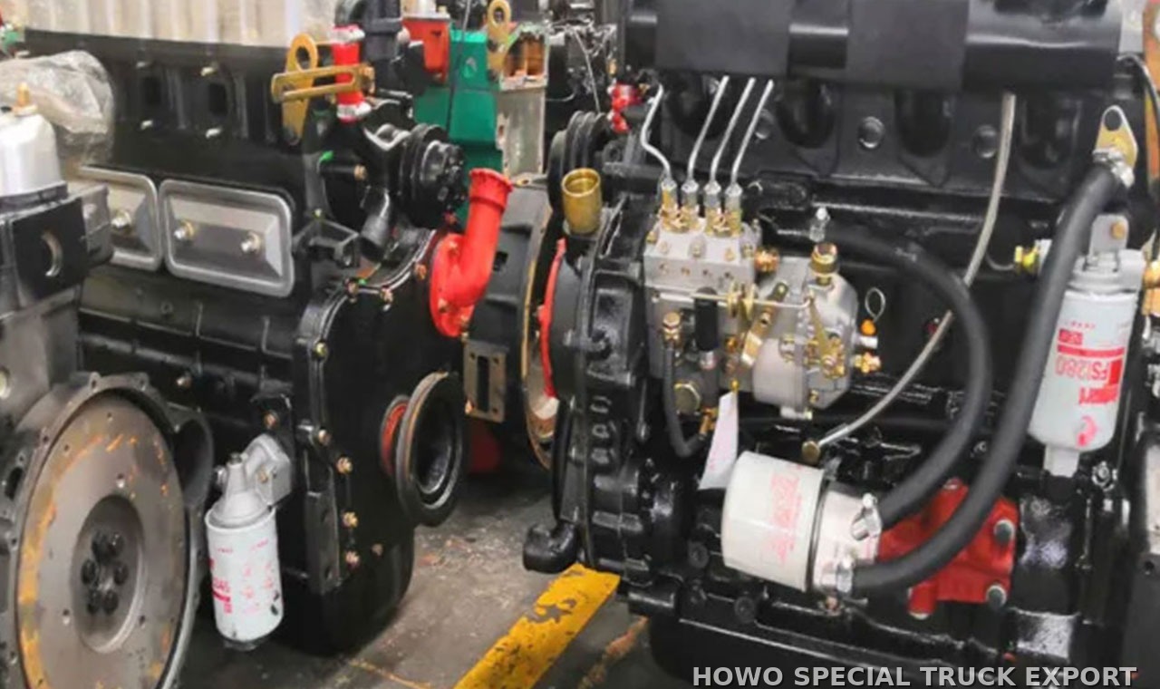 Moteur diesel Weichai 4102 pour citerne à ciment WEICHAI 4102 DIESEL ENGINE FOR BUNKER — photo de détail 4 sur 4